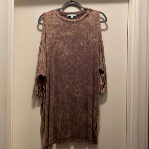 She + Sky cold shoulder dress or tunic